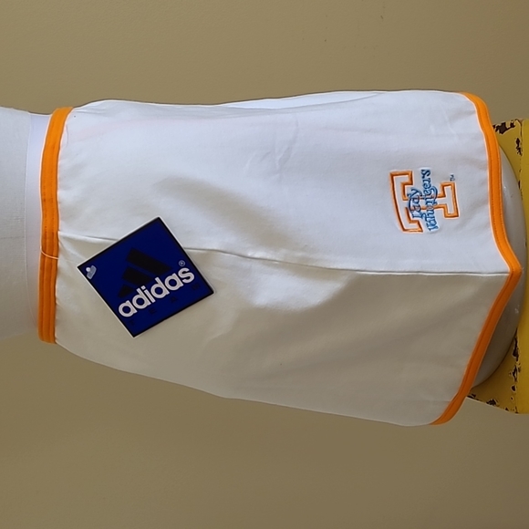 NEW Tennessee Adidas Vintge UT Lady Vols Tennis Skirt Orange White Logo Split XL - Picture 6 of 13